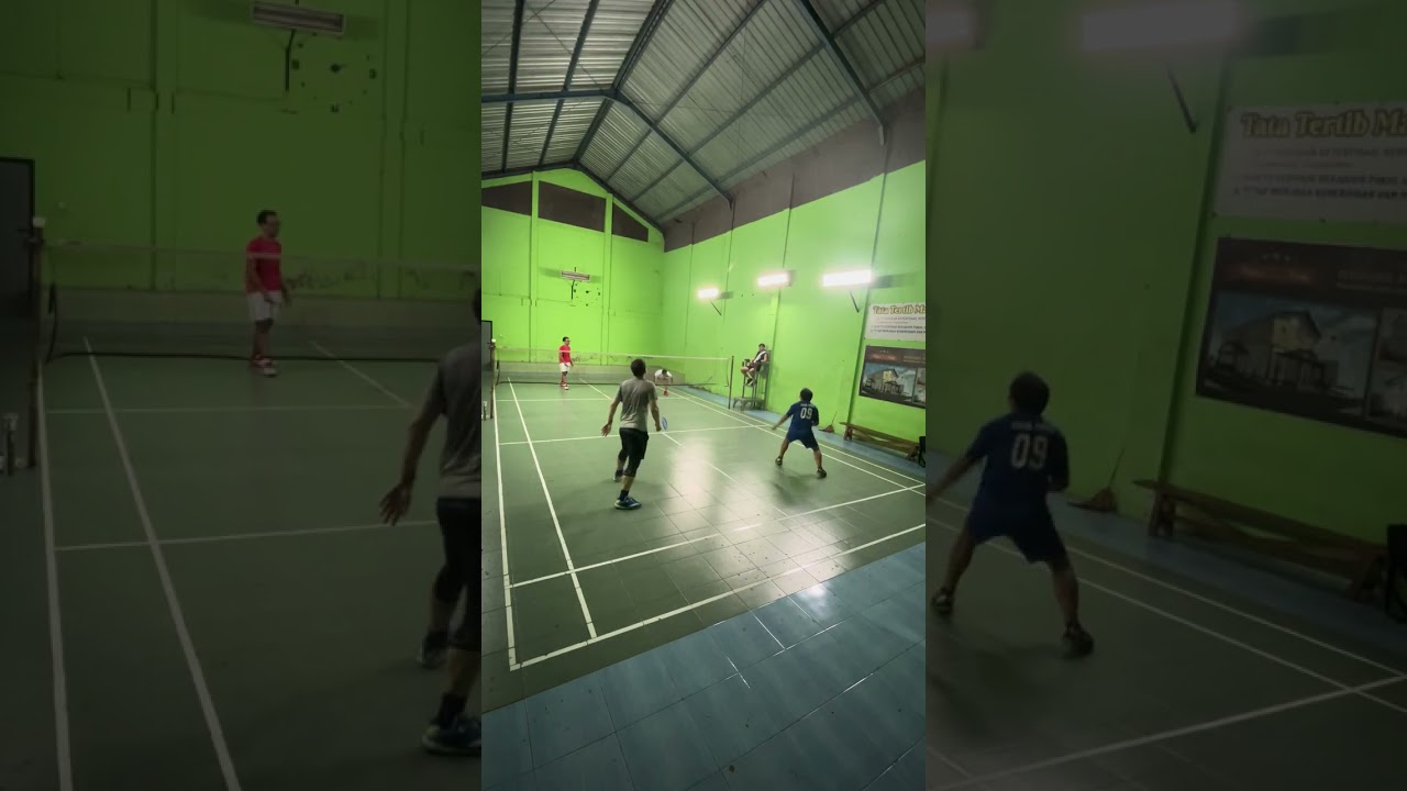Badminton 24-02-26 sesi 3 #olahragabadminton #pavali #bakulmenghantam #yogjakarta #gedungsabugajanti