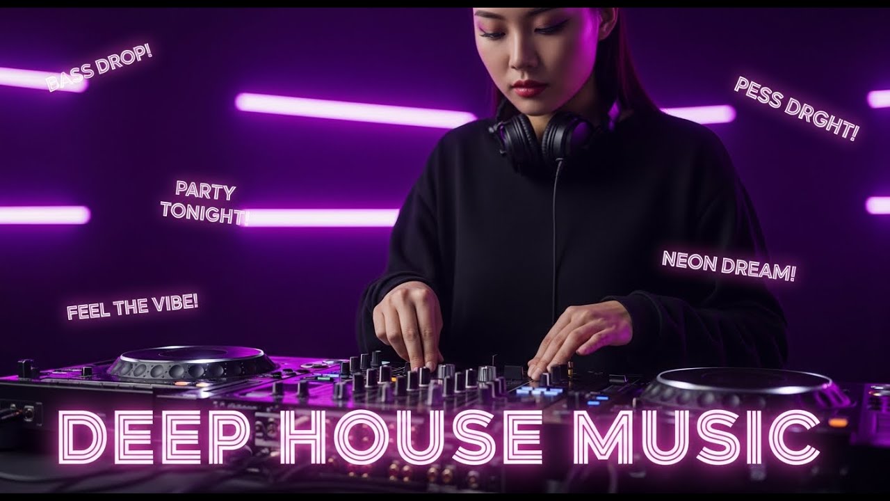 Deep House Beats That Build Smooth Energy ⚡ Groovy Flow and Club Drive