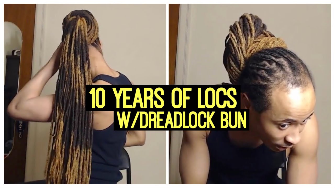 Loc Bun Tutorial + 10 Year Update (Long Dreadlocks)