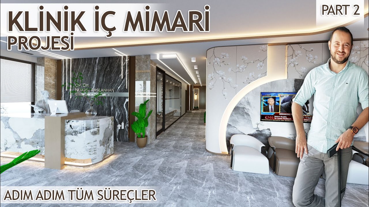 Doktor Kliniği İ&ccedil; Mimari projesi Uygulama s&uuml;re&ccedil;leri. PART 2 Canlı Canlı Şahit Olun !