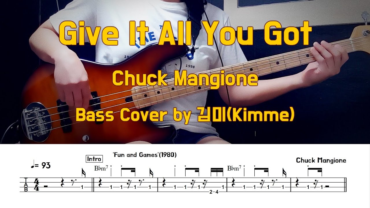 Give It All You Got Chuck Mangione Bass Cover