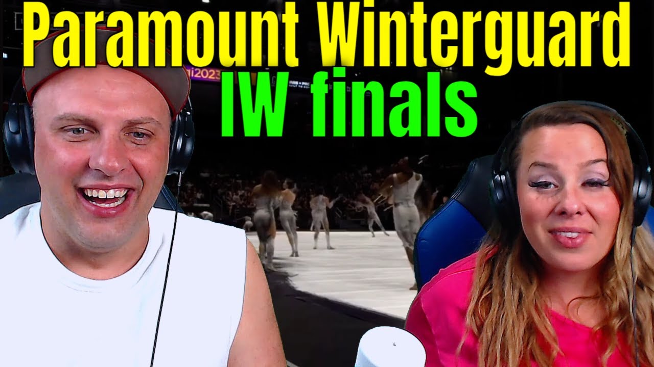 Reaction To Paramount Winterguard IW finals (multi cam) THE WOLF HUNTERZ REACTIONS