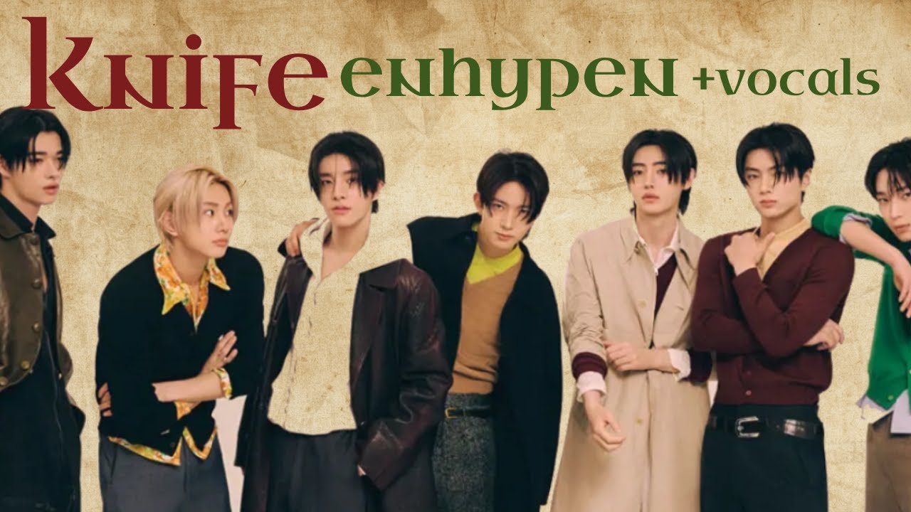 ENHYPEN (엔하이픈) - Knife (Medieval Cover) with vocals