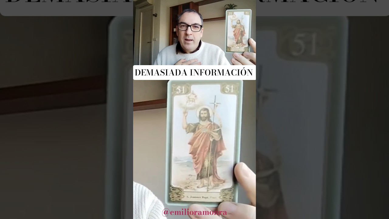 El problema con el exceso de información | #emilioramon #canalizacion #sanjuanbautista