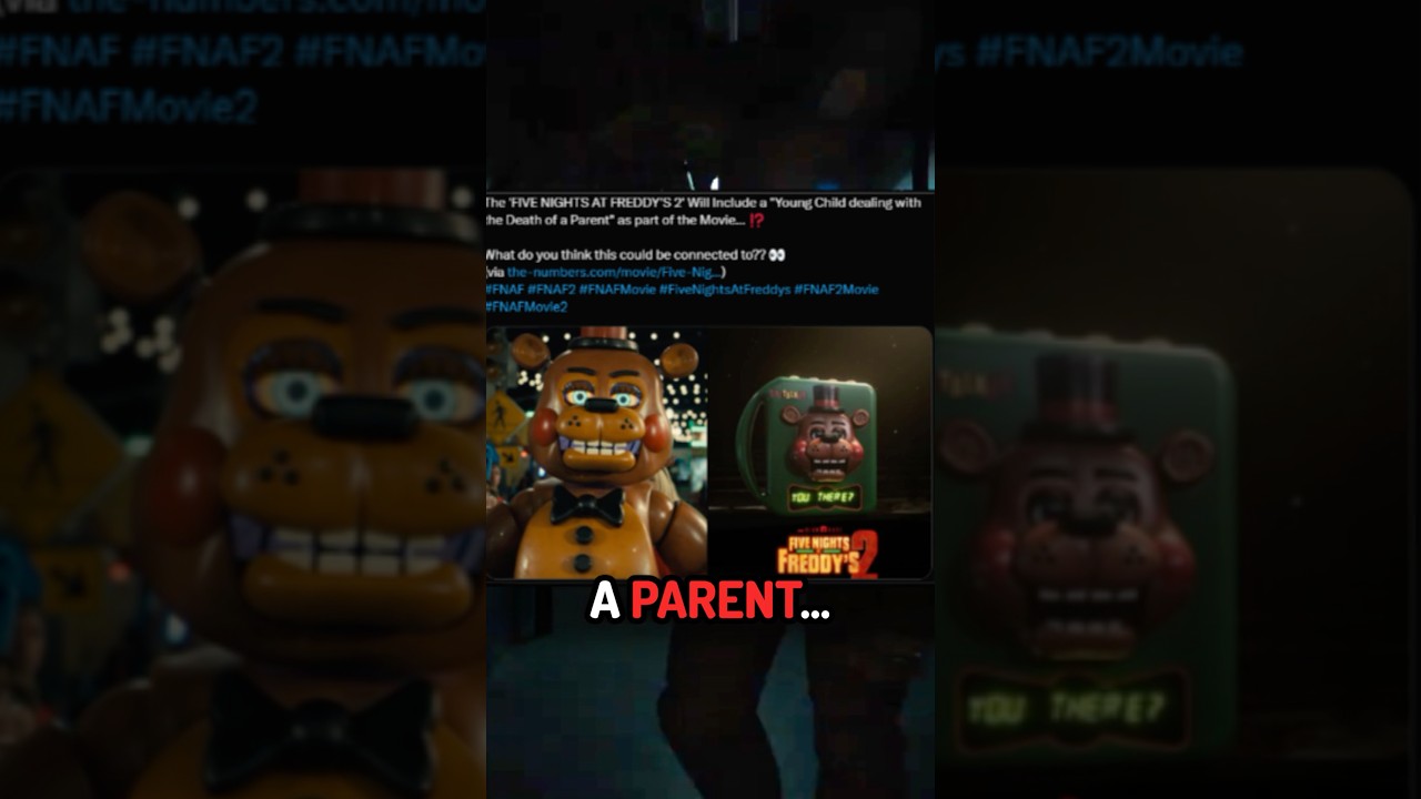 FNAF 2 Movie PLOT REVEALS!!! #fnaf #fnafmovie #fivenightsatfreddys #fnaf2 #fnafmovie2