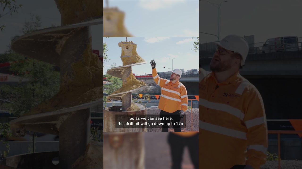 Clyde Road Upgrade: Piling Works