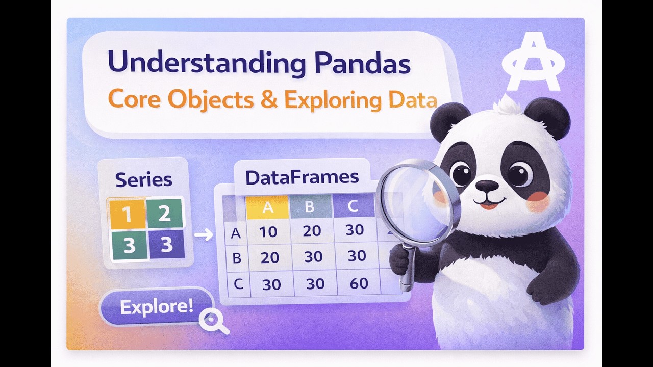 Understanding Pandas Core Objects & Exploring Data