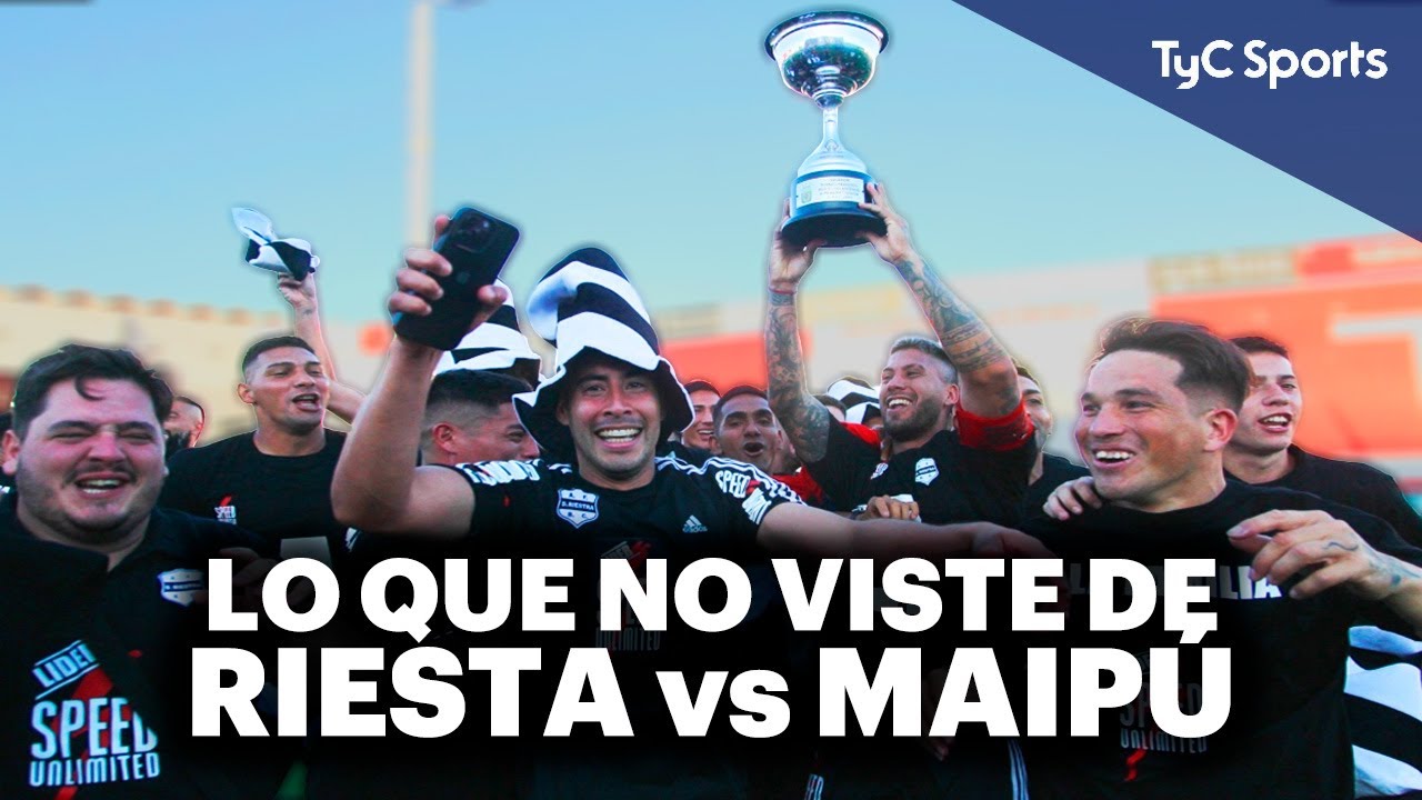 LO QUE NO VISTE DE RIESTRA vs MAIPÚ ⚽ RIESTRA DE PRIMERA, PARTIDO PICANTE, POLÉMICAS, HINCHADAS Y +