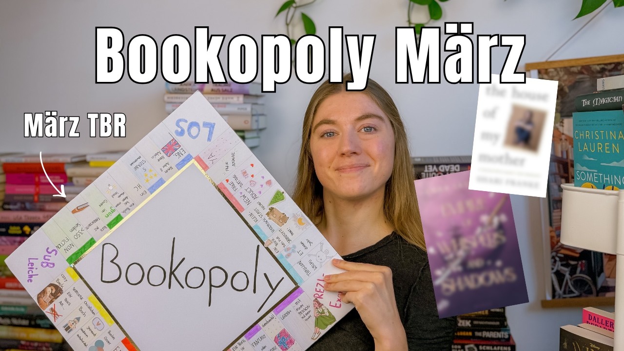 März TBR 📚| Bookopoly entscheidet, welche Bücher ich lese | Bookaholicgroup