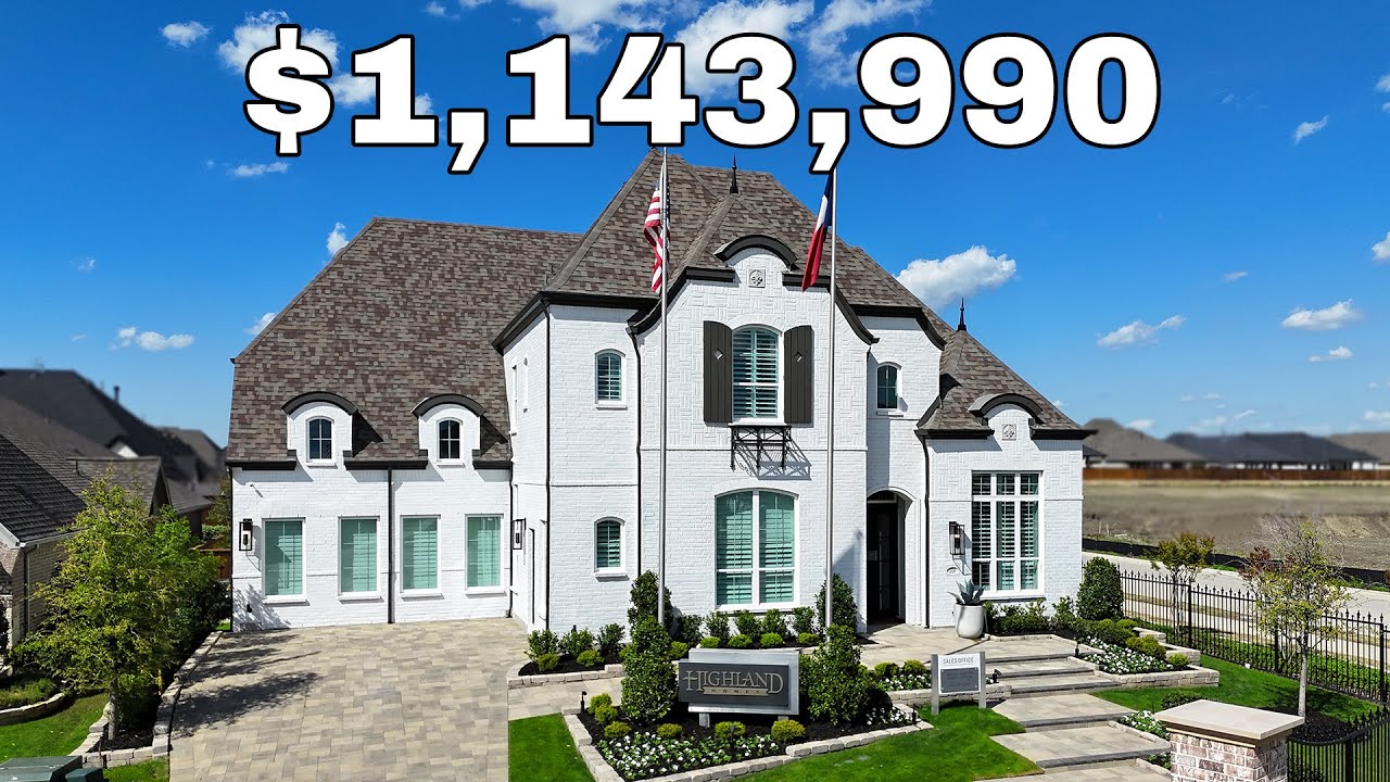 New Construction Homes in Dallas - Highland Homes in Mustang Lakes Celina, TX