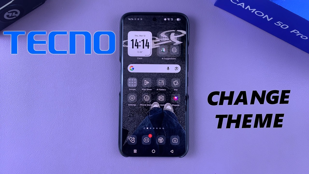 Как изменить тему на телефоне TECNO