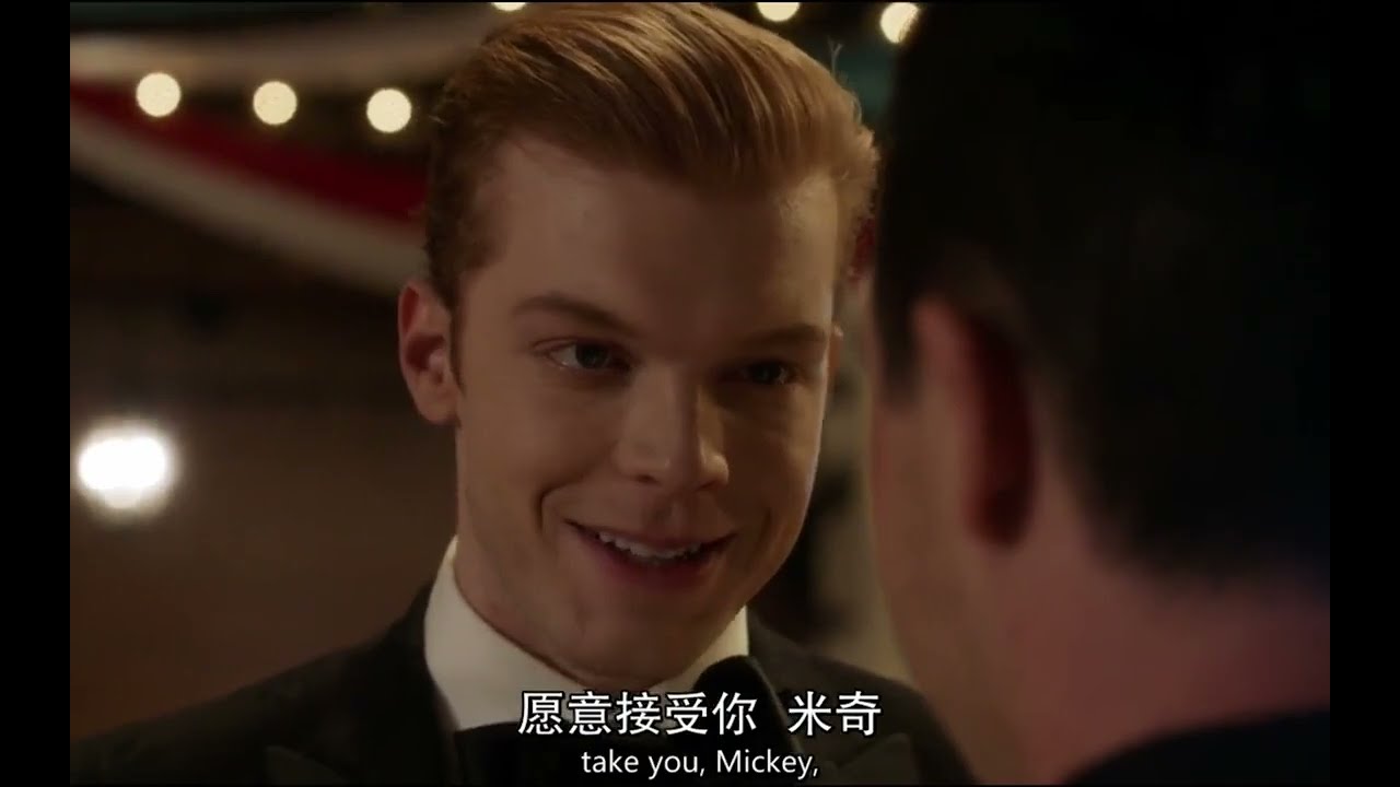Ian and mickey get married - shameless