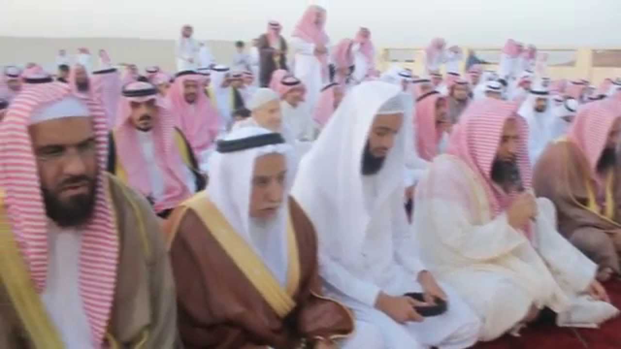 صلاة عيد الفطر بقرية الجادية | 1436 هـ