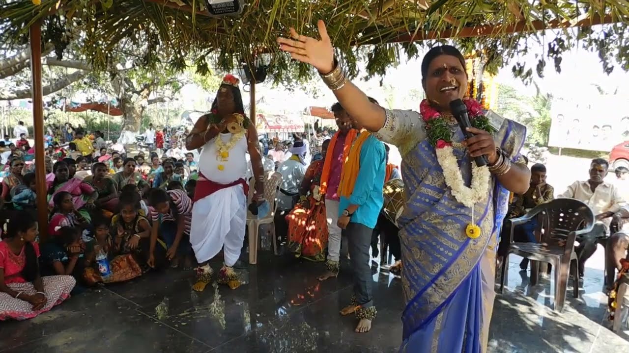 Sri Mallanna jatra shivanagar PART-2 by oggu Srisailam #yellama #komuravelli #mallanna #oggu_kathalu