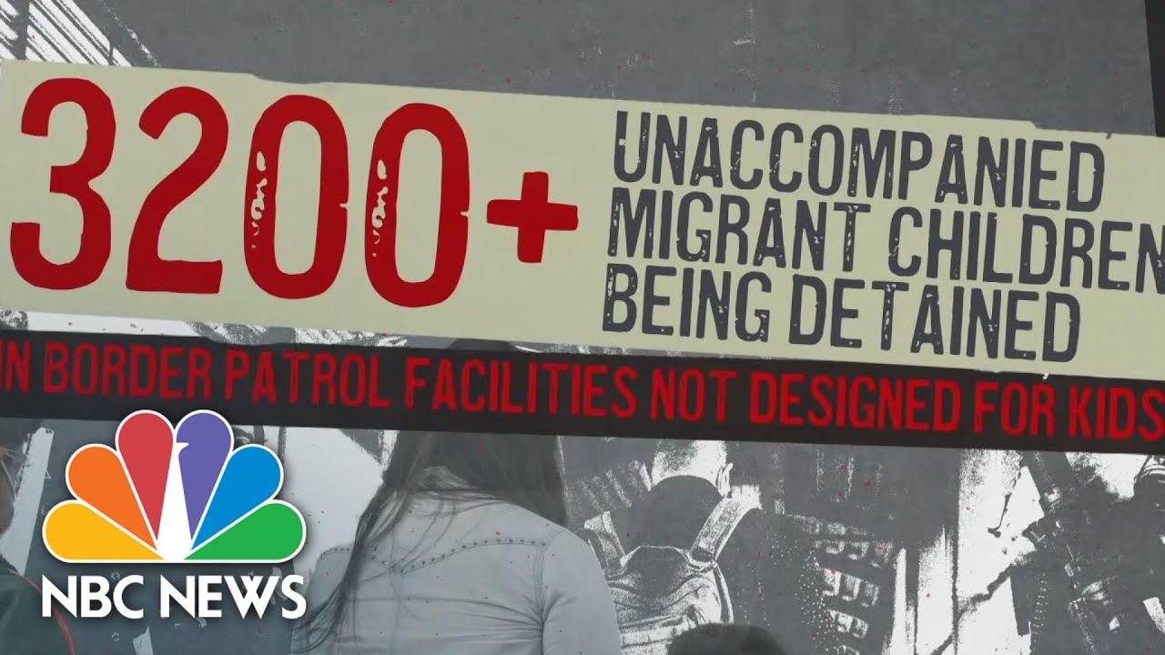 Record Number Of Migrant Children Held In Facilities Meant For Adults | NBC Nightly News