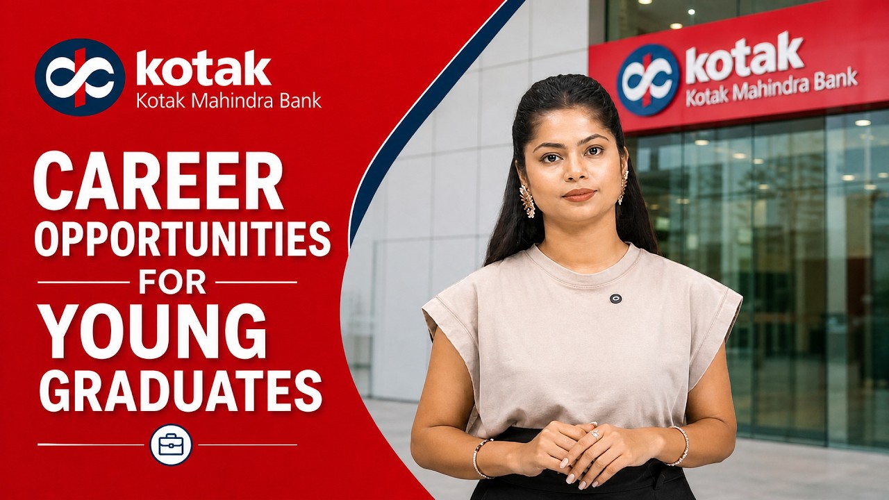 Kotak Mahindra Bank Hiring Freshers Under 25 | Latest Mumbai Job Opportunity | By Udisha Mishra
