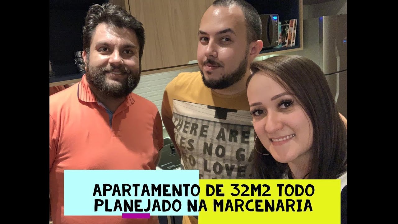 Prieto Móveis - Tour pelo apartamento pequeno Studio em Osasco Cittyplex 32m2 todo planejado