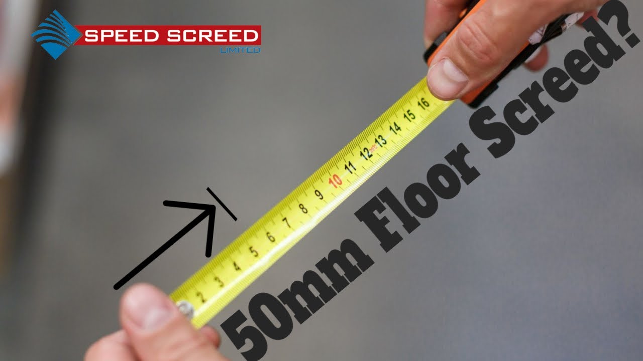 50mm Floor Screed 👷 Which screed products can be laid at 50mm🏗️  Don't make a mistake!🥺