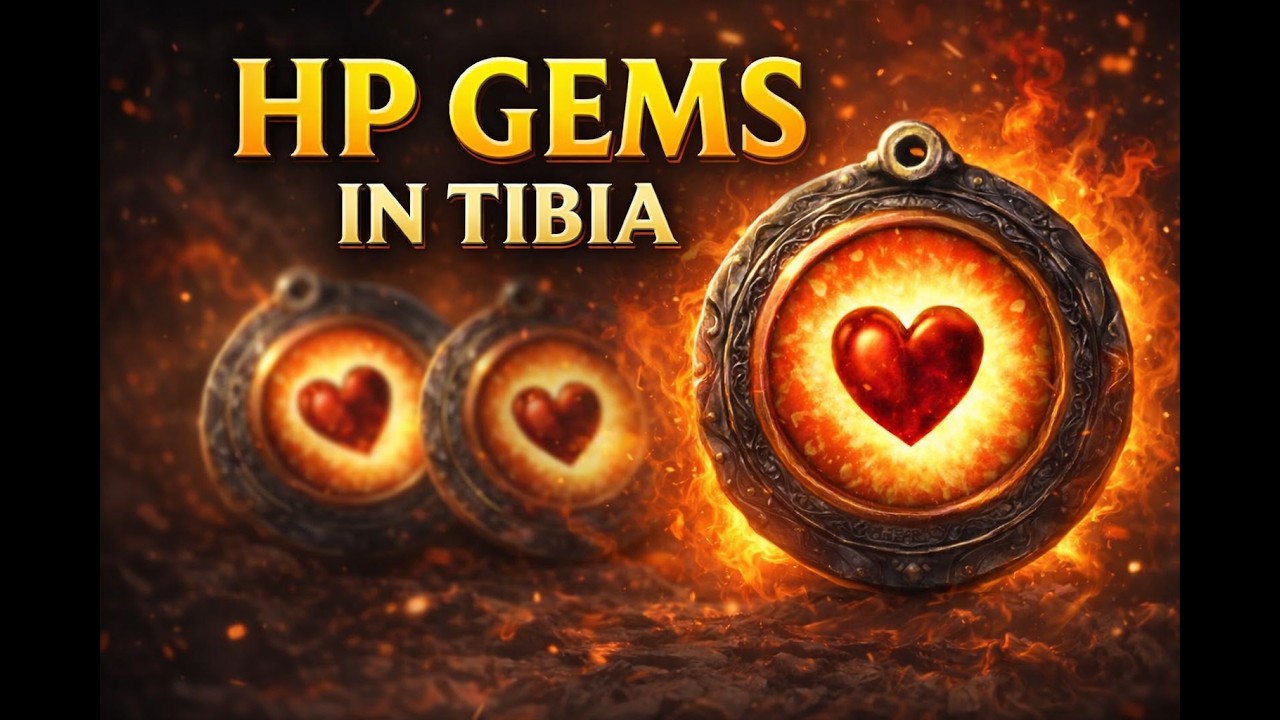 Tibia Gem Atelier HP gems