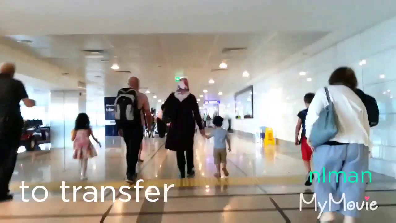 ISTANBUL AIRPORT JULY 2018 - FROM GATE 220 To TURKISH AIRLINE TRANSFER DESK