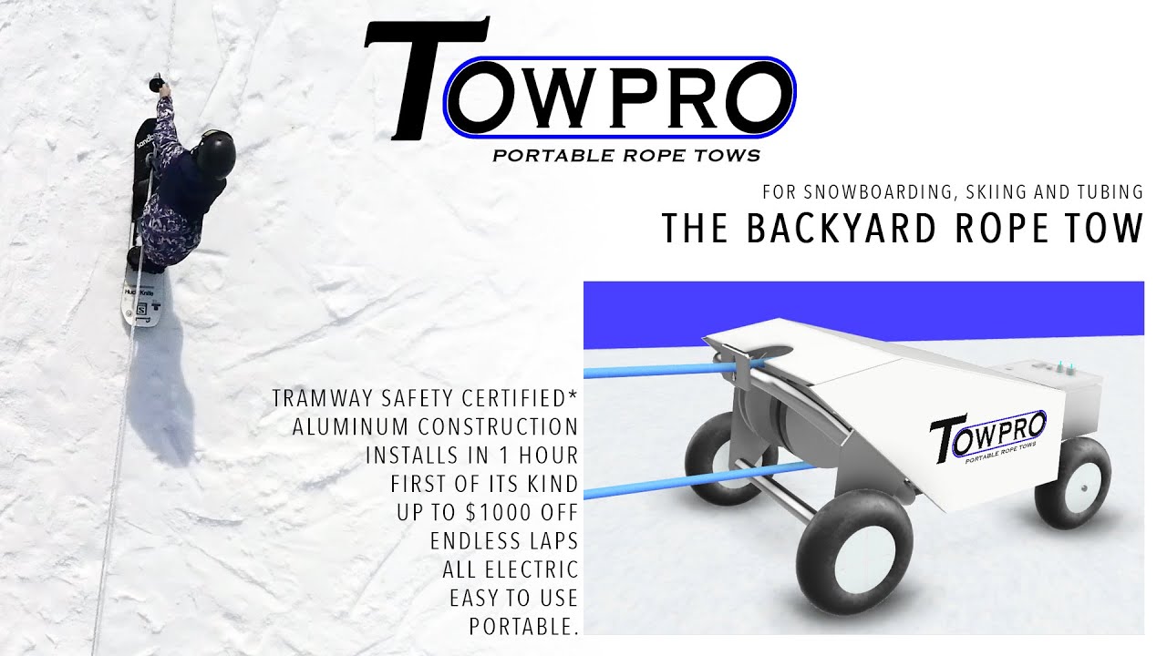 THE BACKYARD ROPE TOW - Towpro Lifts X Kickstarter