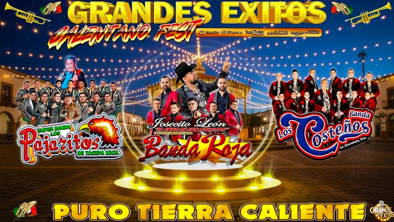 Calentano Tierra Caliente Mix 💥 Banda Roja ft Los Pajaritos De Tacupa ft Banda Los Costeños