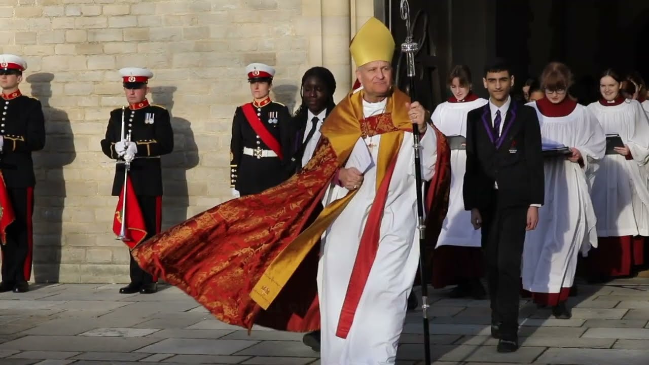 Highlights of the installation of the tenth Bishop of Portsmouth