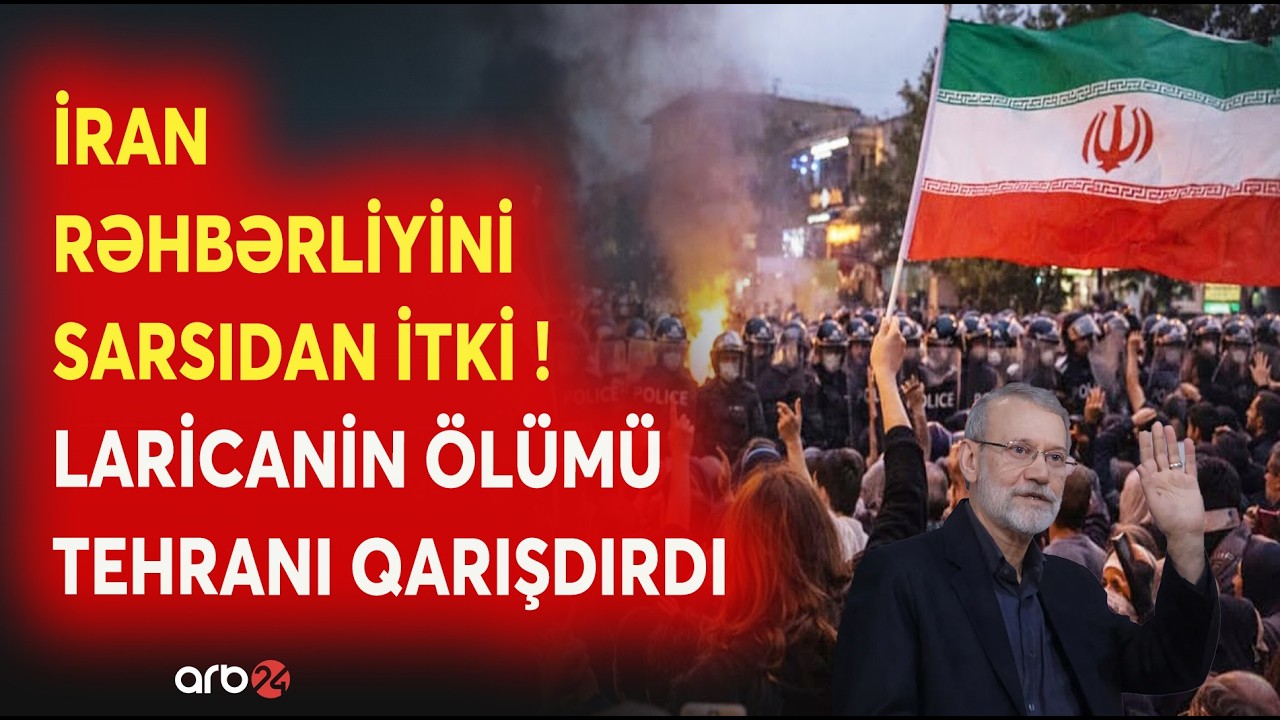 İran RƏHBƏRLİYİ SARSILDI! - Laricaninin öldürülməsi TEHRANI QARIŞDIRDI - DAXİLİ PANİKA...