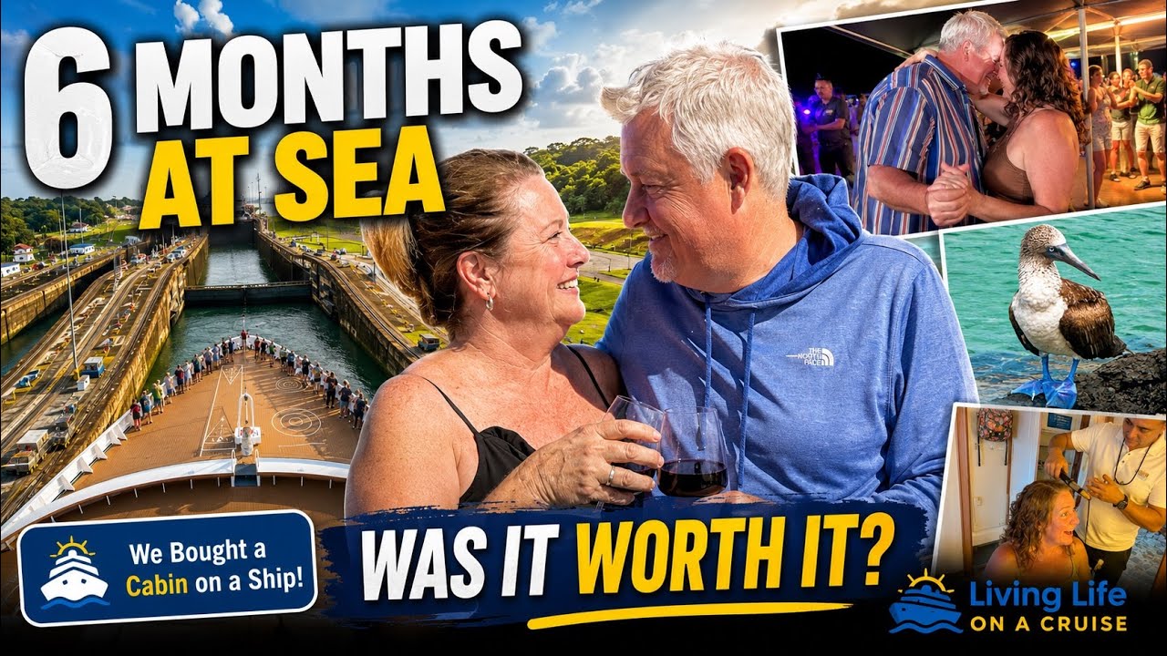 6 Months Living on a Cruise Ship! | 61 Ports, 25 Countries & The Truth About Ship Life 🚢🌍