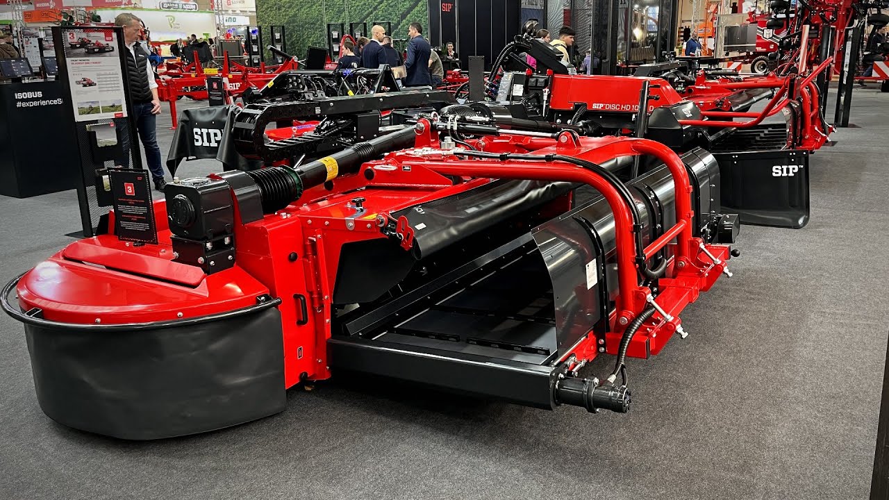 AGRITECHNICA 2023: SIP Disc HD 1000 D Butterfly Mower Launch