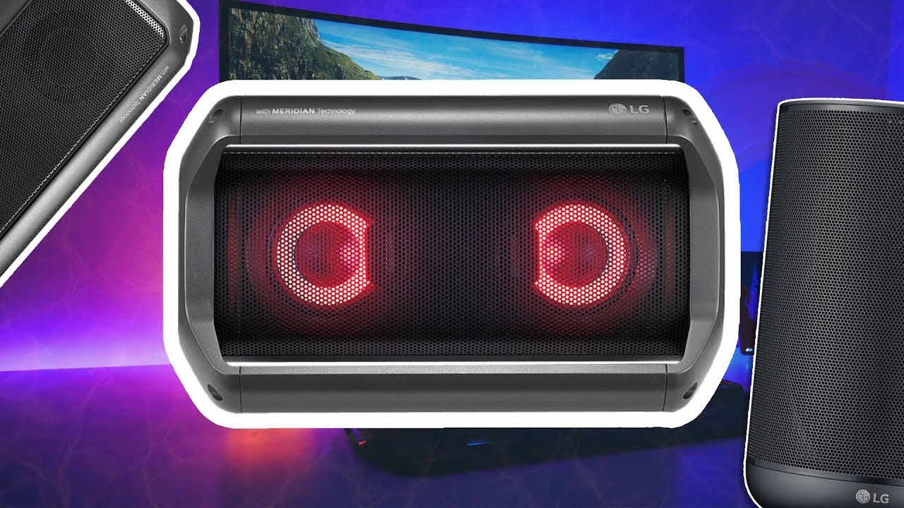 DES LEDS SUR UNE ENCEINTE ? LG XBOOM PK3, PK5 ET WK7 !