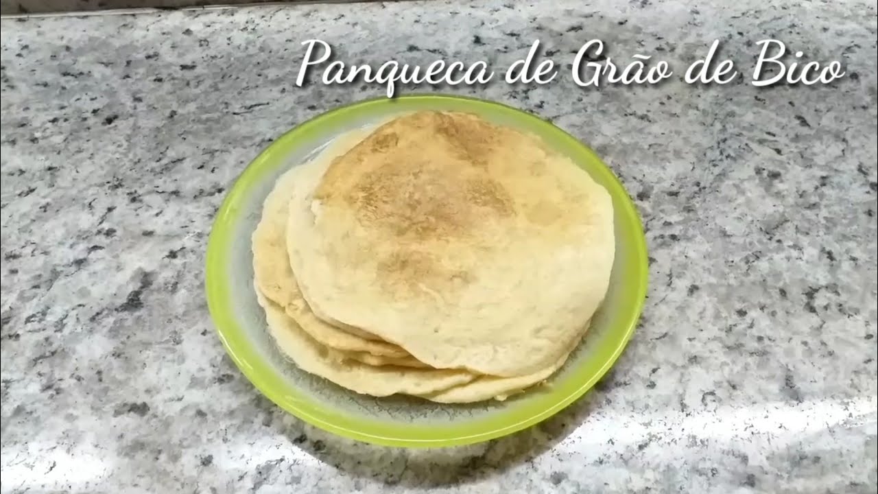 PANQUECA VEGANA DE GRÃO DE BICO