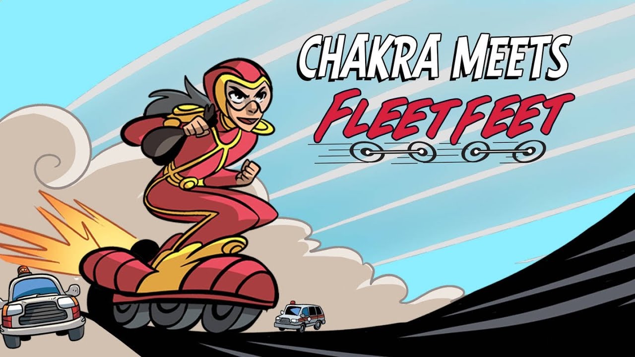 Stan Lee's Chakra Meets Fleet Feet