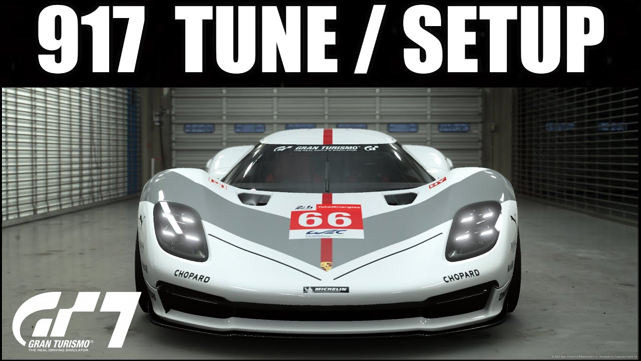 Gran Turismo 7 PORSCHE 917 LIVING LEGEND | Настройка тюнинга + контрольный круг