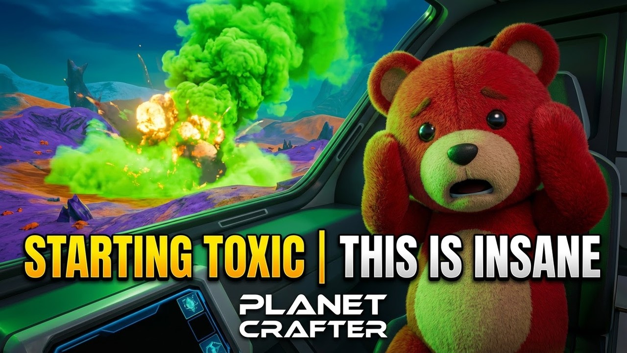 Starting TOXIC in Planet Crafter | This is INSANE