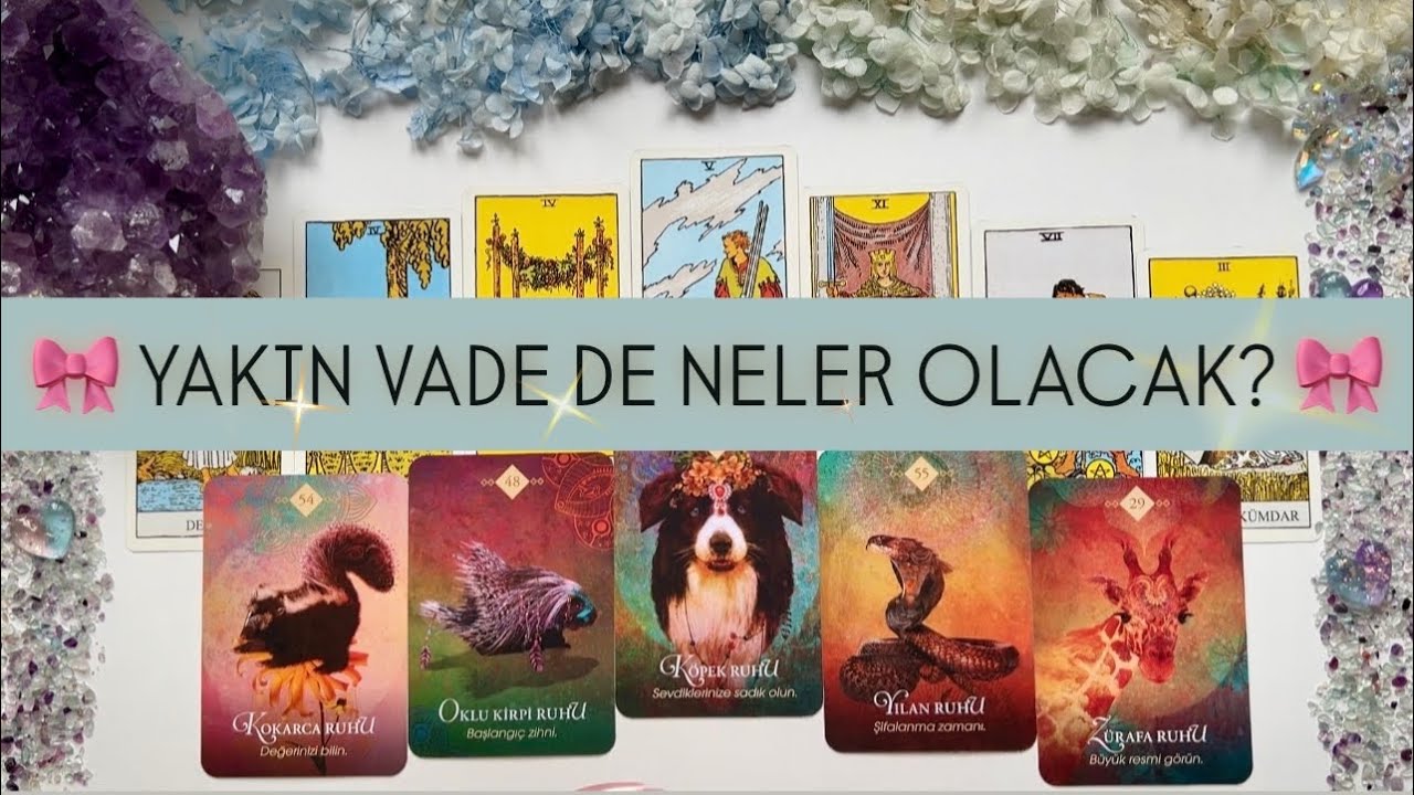 En Yakın Vadede Beni Ne Bekliyor? | Tek Desteli Tarot Açılımı💫🕊🍀