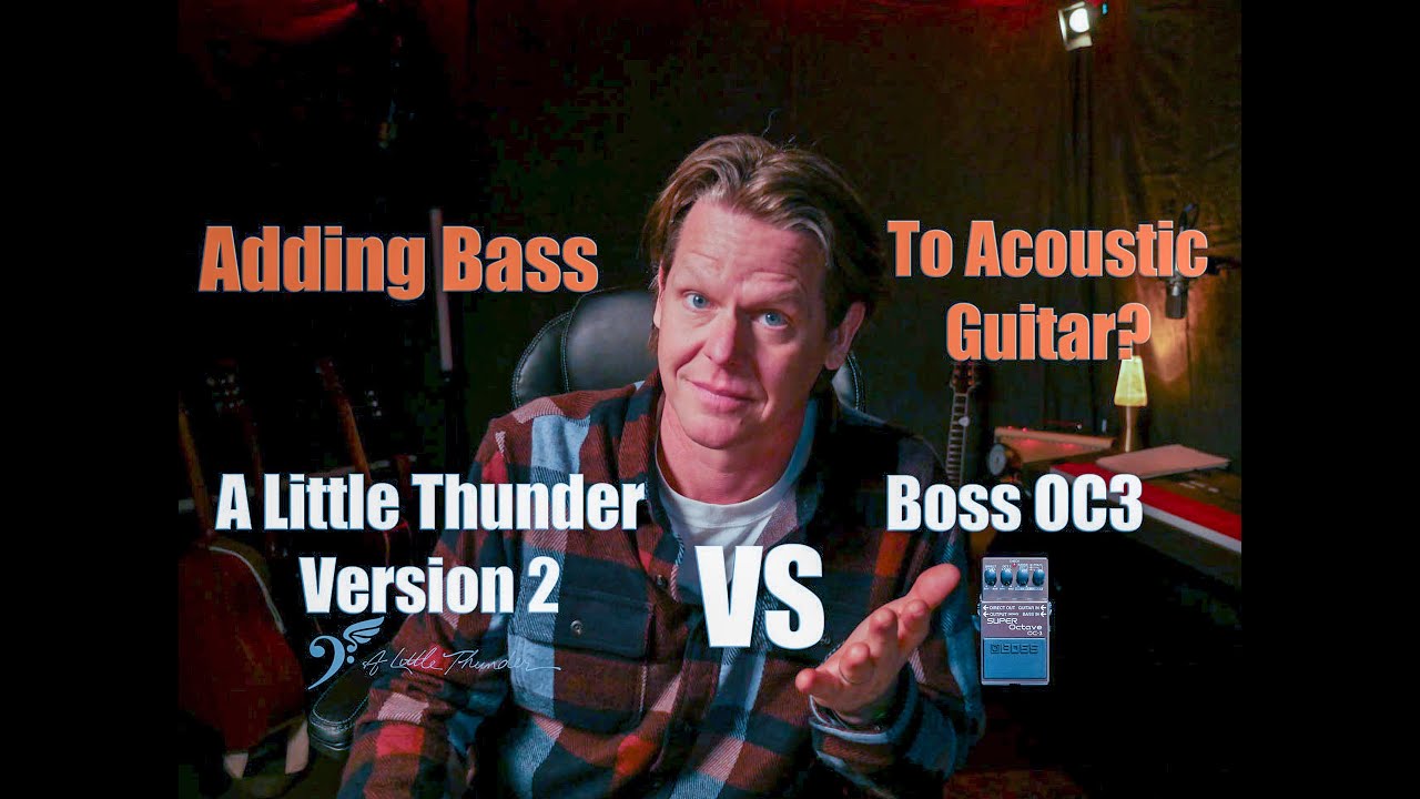 Звукосниматель Little Thunder V2 против Boss OC3 со сравнением звучания