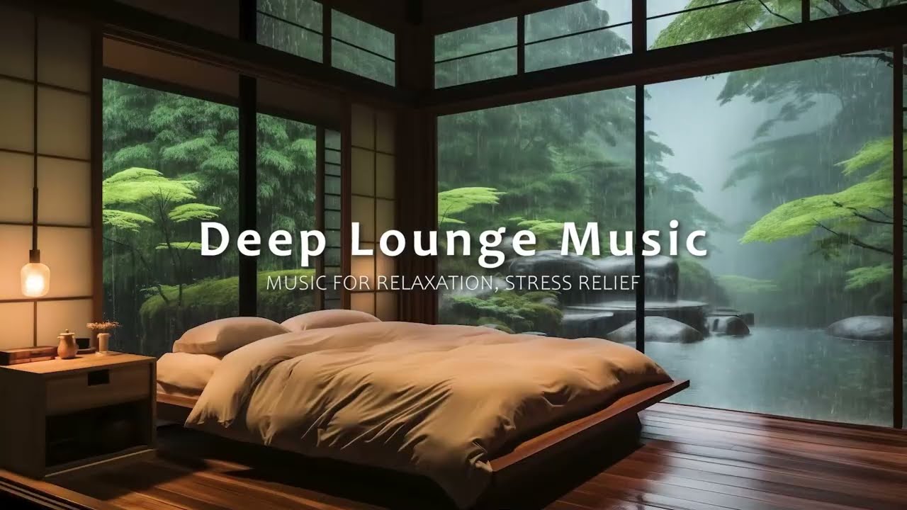 Three Hours of Relaxing Sleep Music with Rain for Deep Healing - Stress Relief - Anxiety Ease