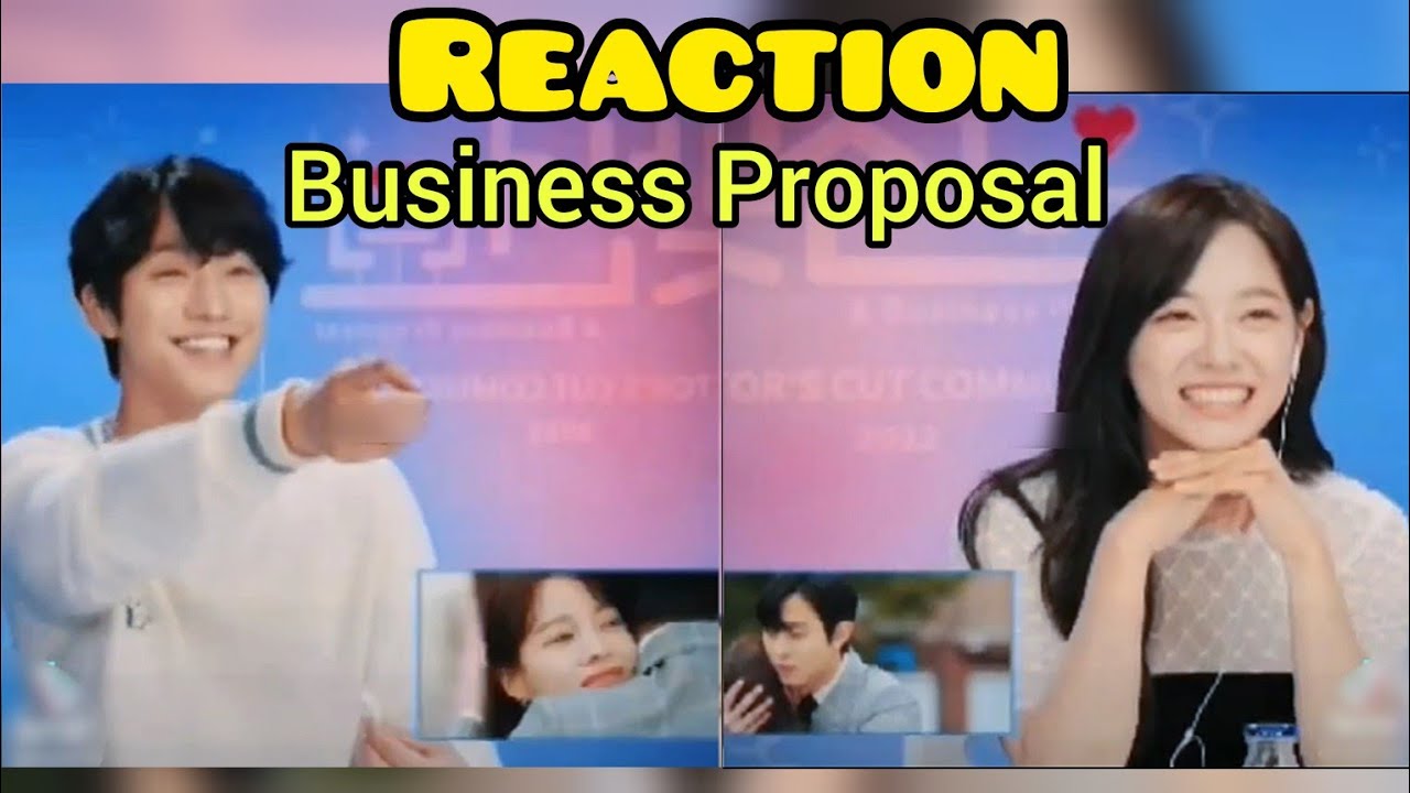 Reaction Kim Sejeong Ahn Hyo Seop ☃️ Business Proposal #couple #shorts #fyp #short #bts #kdrama