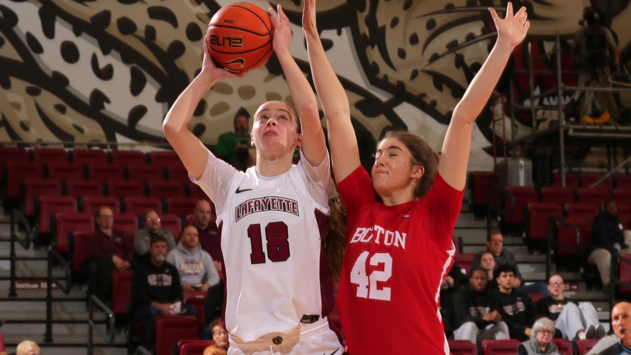 Postgame: Lafayette Women's Basketball vs. Boston U