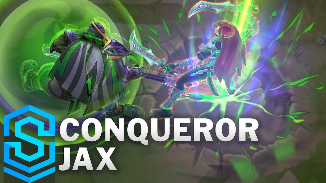 Conqueror Jax Skin Spotlight - Pre-Release - League of Legends