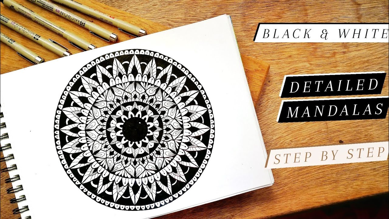 Tips on How to Draw Detailed Mandalas // Mandala Drawing Tips