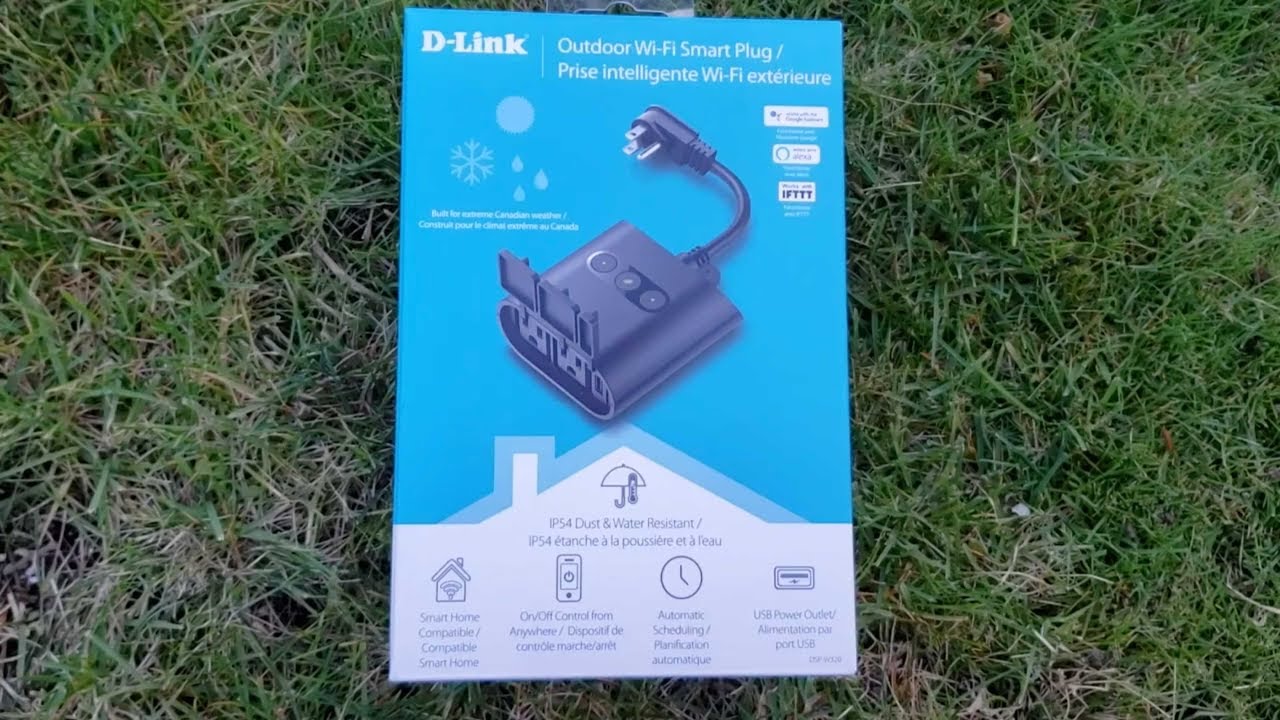 D-Link Outdoor Wi-Fi Smart Plug blogger review