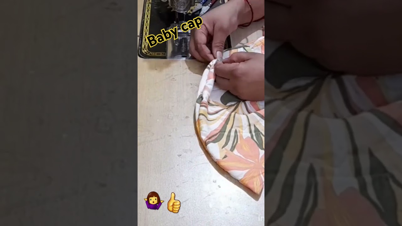 Baby 👳 turban cap tutorial✨️💫 #youtube #handmade #shorts #shortvideo #shortsfeed #stitching #diy