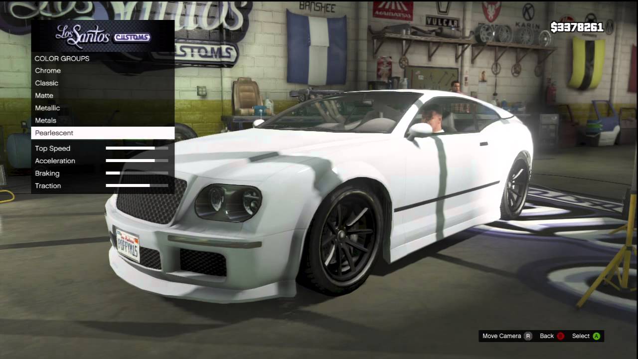 GTA 5: FULLY CUSTOMIZED Bentley Continental GT (Enus Cognoscenti Cabrio) Los Santos Customs