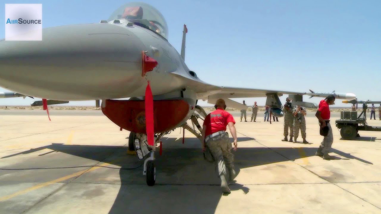 USAF Weapons Loaders Reload F-16 with Skills!
