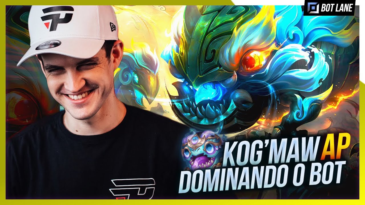 KOG'MAW AP na BOT LANE: Mais DIVERTIDO e FORTE do que parece!