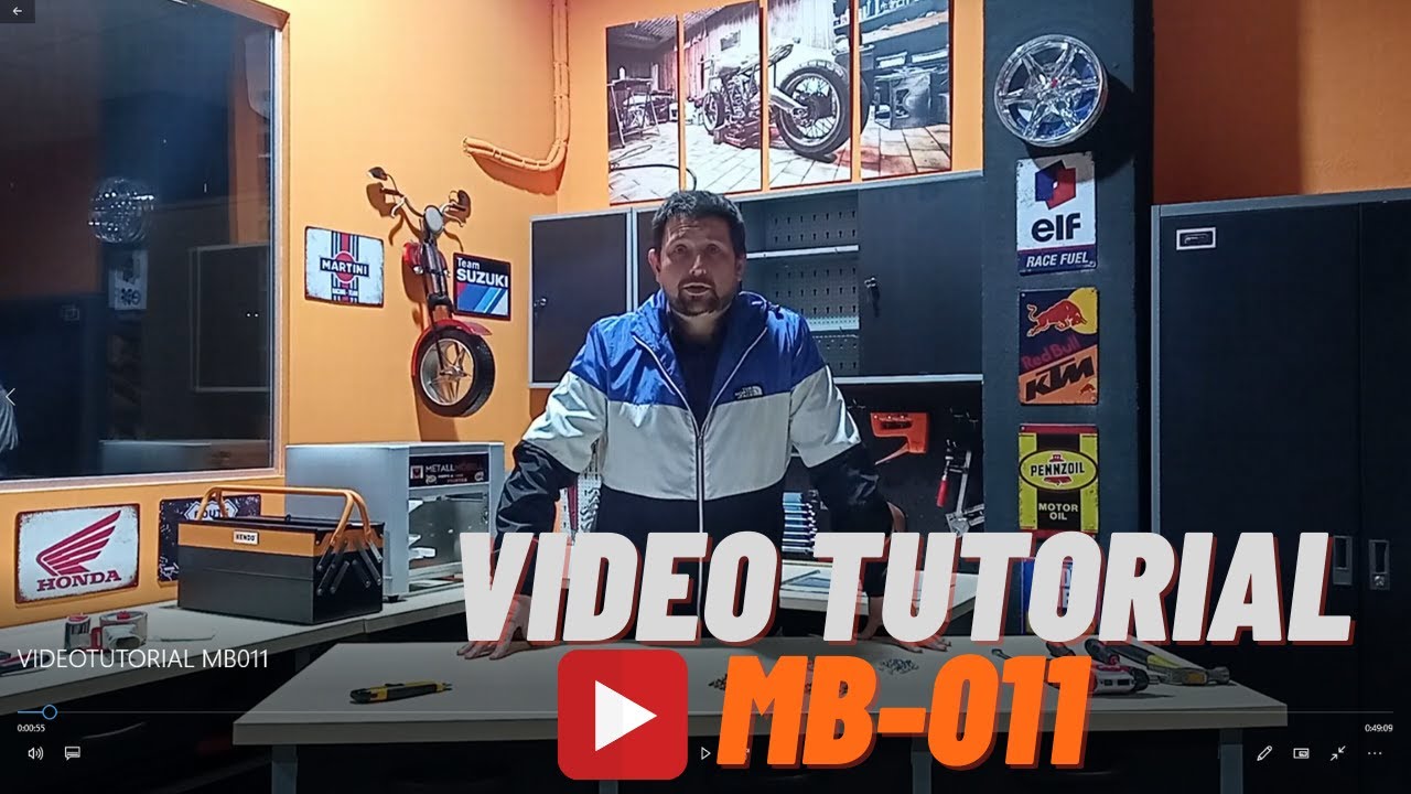 VIDEOTUTORIAL MONTAJE BANCO DE TRABAJO METALLMOBELL MB011