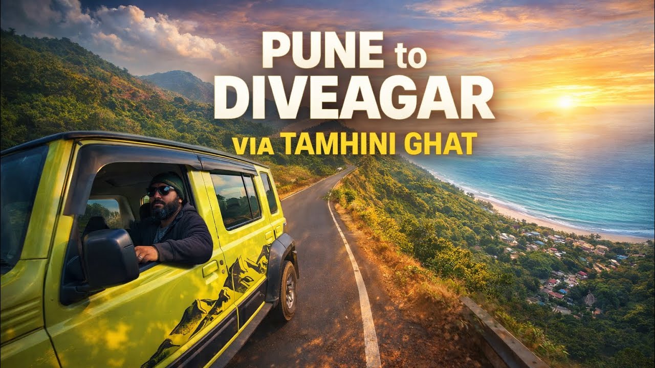 Part 2 : Pune to Diveagar via Tamhini Ghat | Scenic Road Trip from Pune to Diveagar