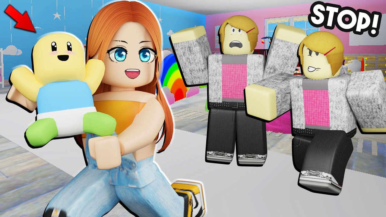 TINAKBO KO YUNG BABY SA MGA KAREN NA MASUNGIT! 😂 | ROBLOX Steal Da Baby